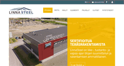 Desktop Screenshot of linnasteel.fi