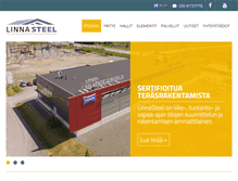 Tablet Screenshot of linnasteel.fi